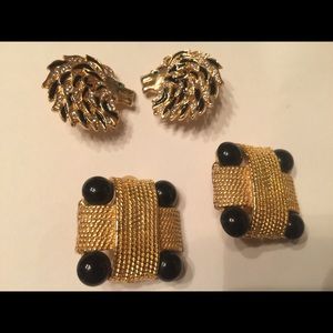 Clip earrings  10 pairs